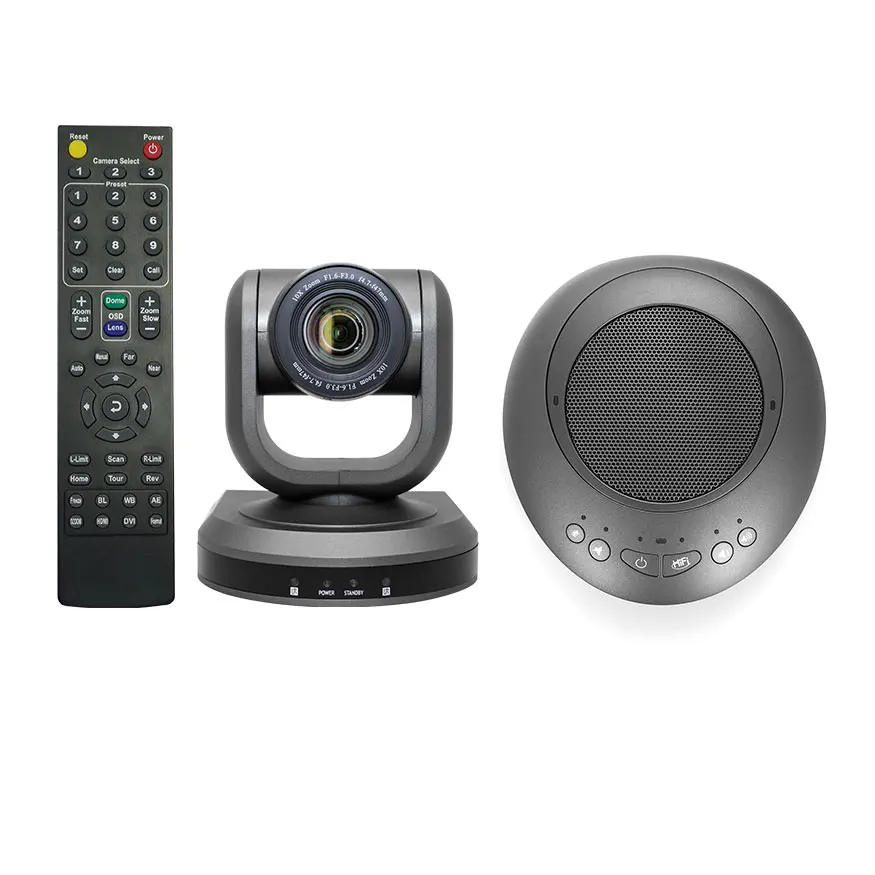 

4K HD 1080P USB Camera Ptz Conference System Auto Track Video Conference Equipment Camera with Speaker Microphone