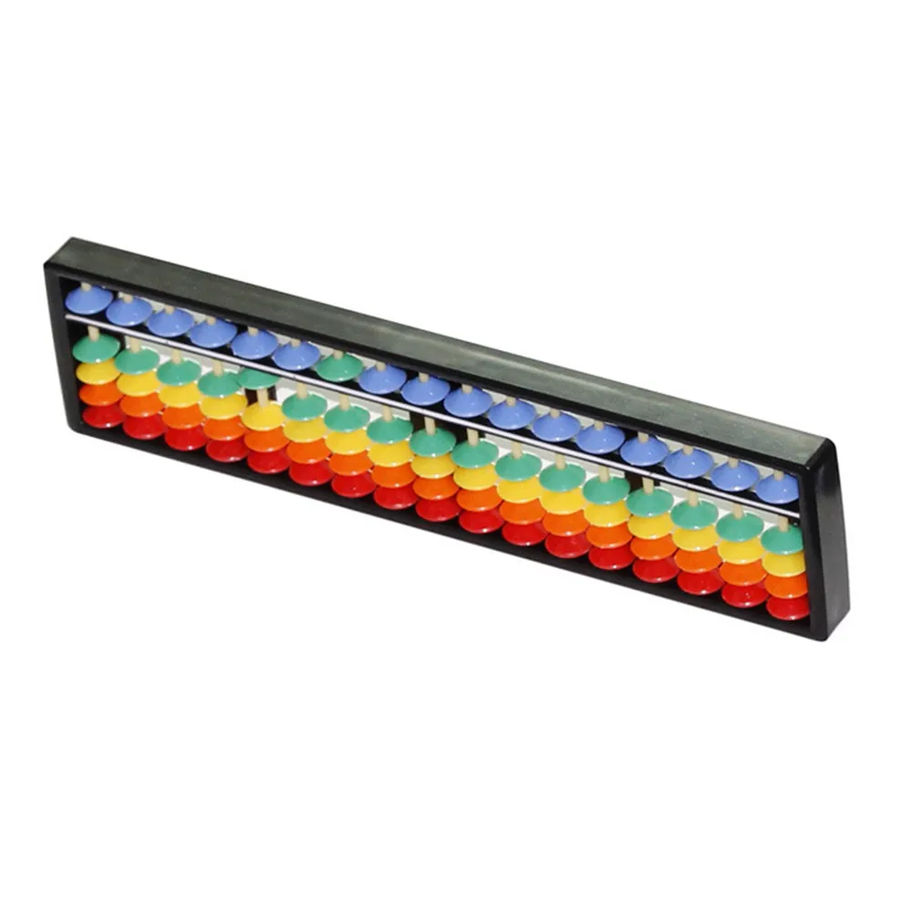 Пластиковые стержни Abacus красочные бусины детские математические инструменты