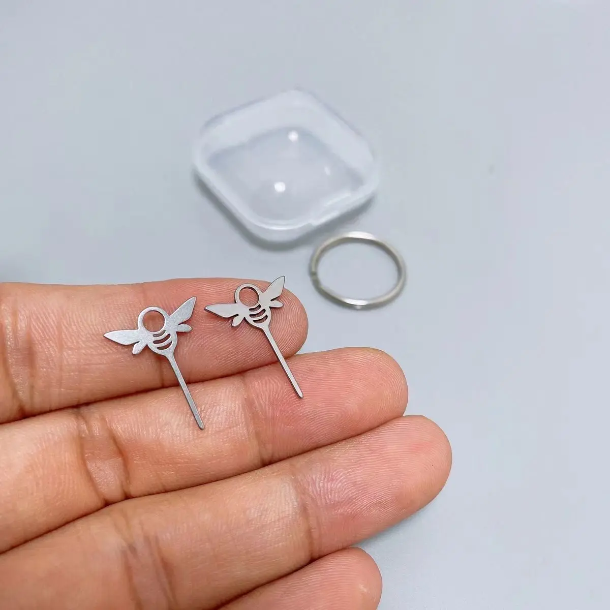 2 шт./компл. лоток для Sim-карты игла пчела удлиненный наперсток из нержавеющей