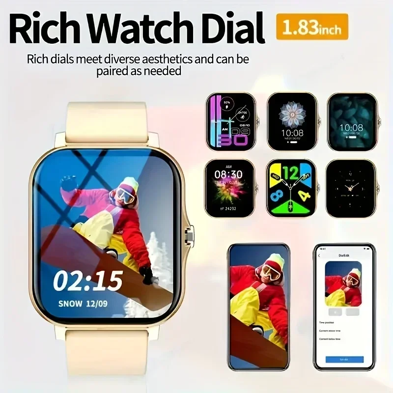 Горячие продажи умных часов с сенсорным экраном женские модные часы подарок для