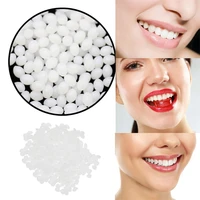 1set atemporary tooth repair kit false teeth solid glue denture for missing broken teeth moldable tooth filling false teeth