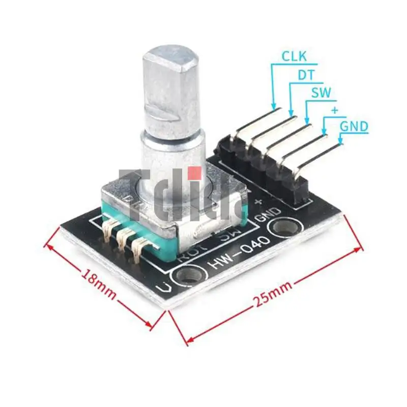 Модуль поворотного датчика Arduino EC11 360 градусов |