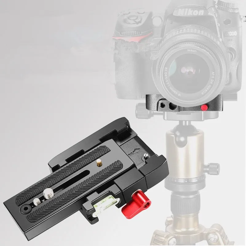 БЫСТРОРАЗЪЕМНАЯ пластина в сборе P200Clamp адаптер для камеры Manfrotto 577/519/561 500AH 701HDV Q5 аксессуары для штатива