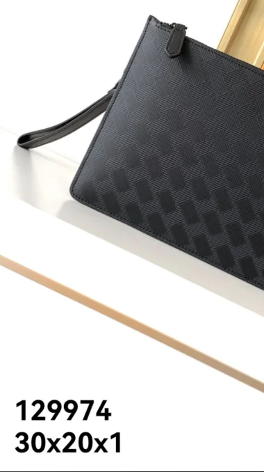 Логотип MB 1:1 129974 Роскошная мужская сумка-клатч модный портфель первый слой из