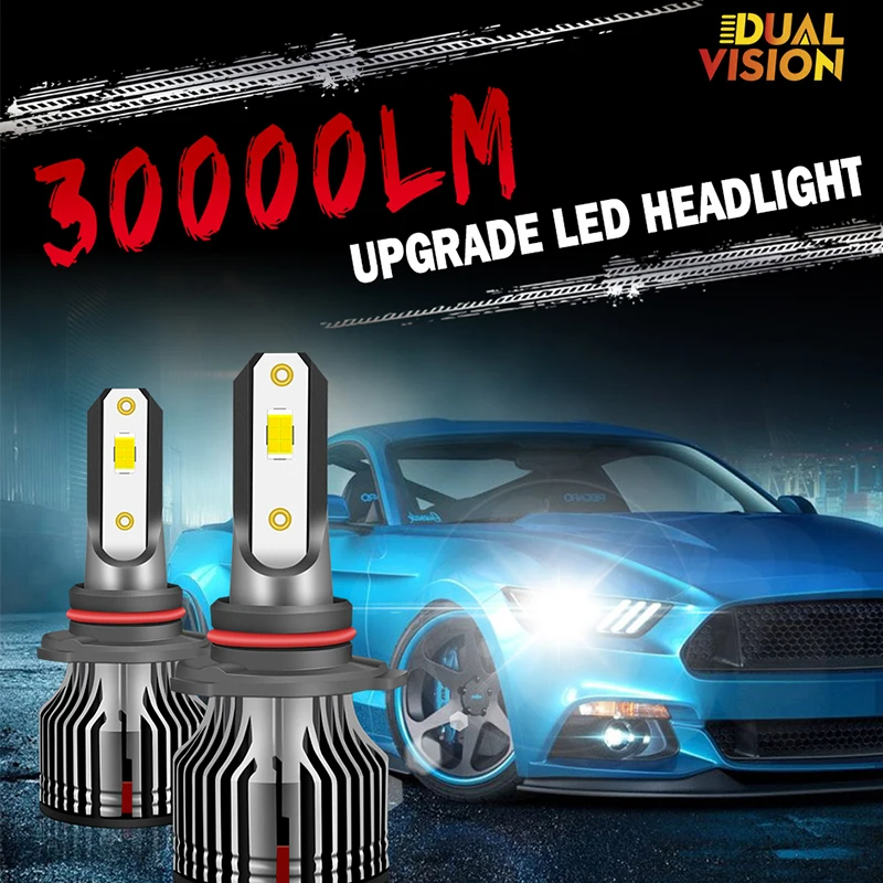 Лампа для автомобильных фар 4300K 9005 K 6000 лм