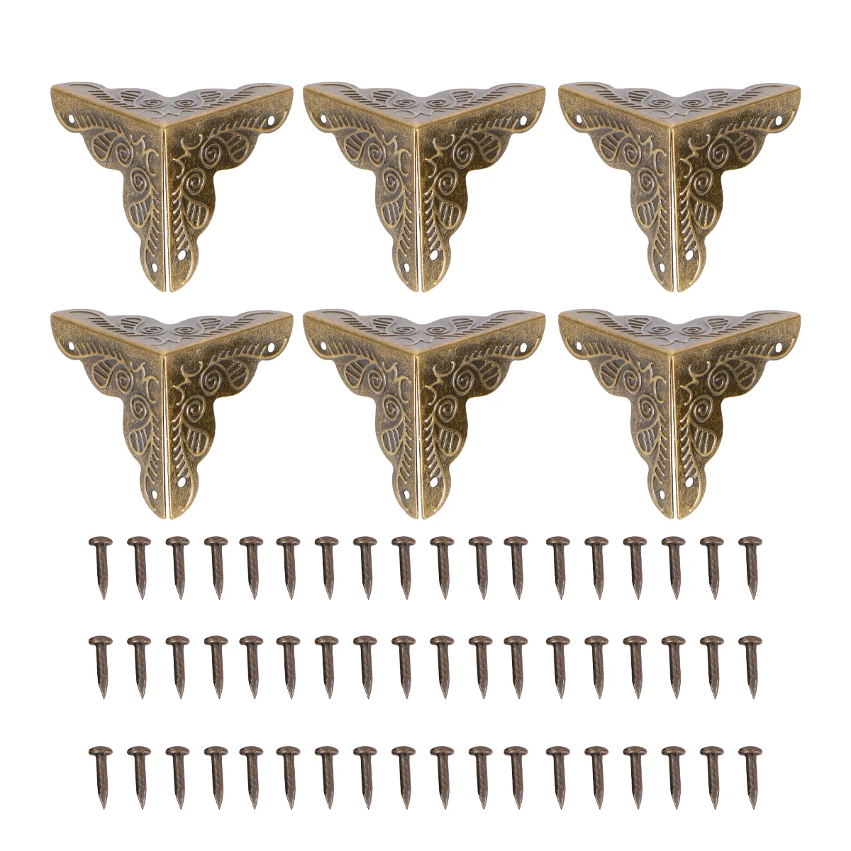 

30 Pcs Metal Shelving Hardware Cabinet Shelf Baseboard Corner Protectors Corners Box