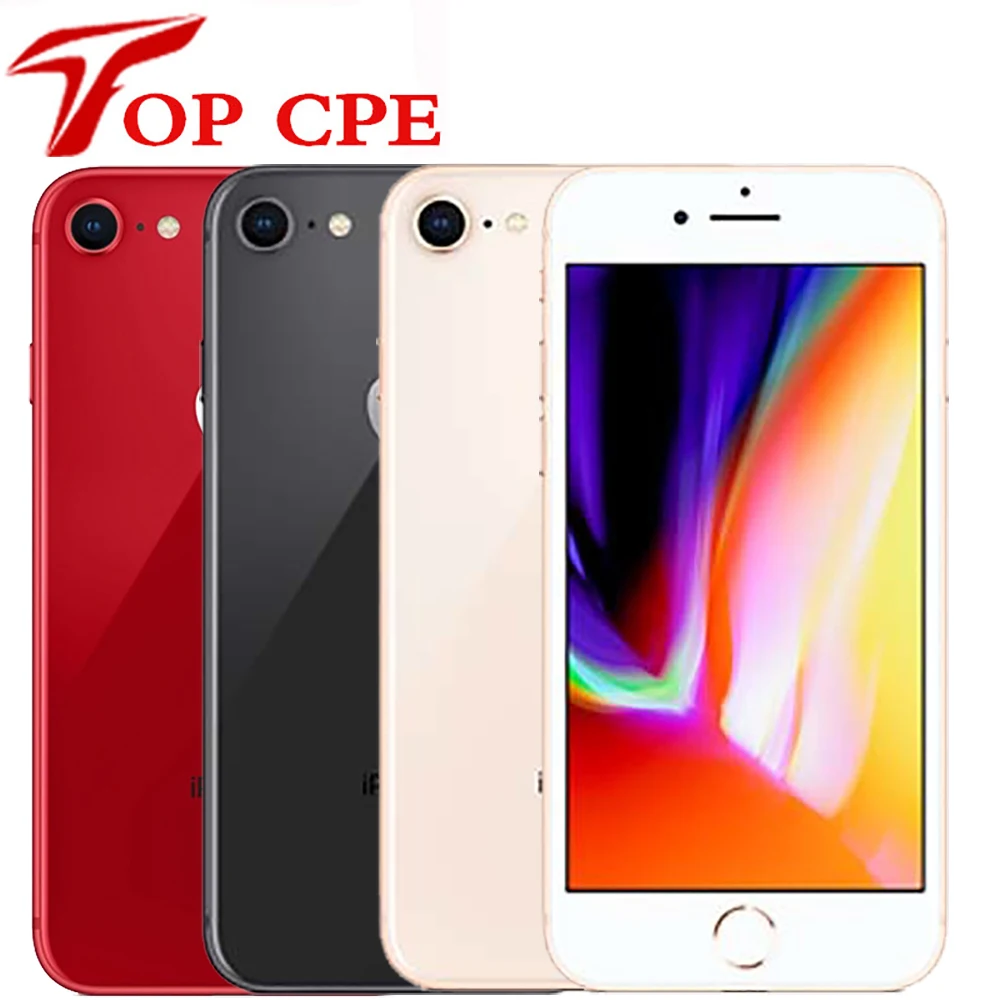 Оригинальный Apple iPhone 8 2 Гб ОЗУ 64 ГБ 256 шестиядерный IOS 3D Touch ID камера 12 МП 4 7 дюйма