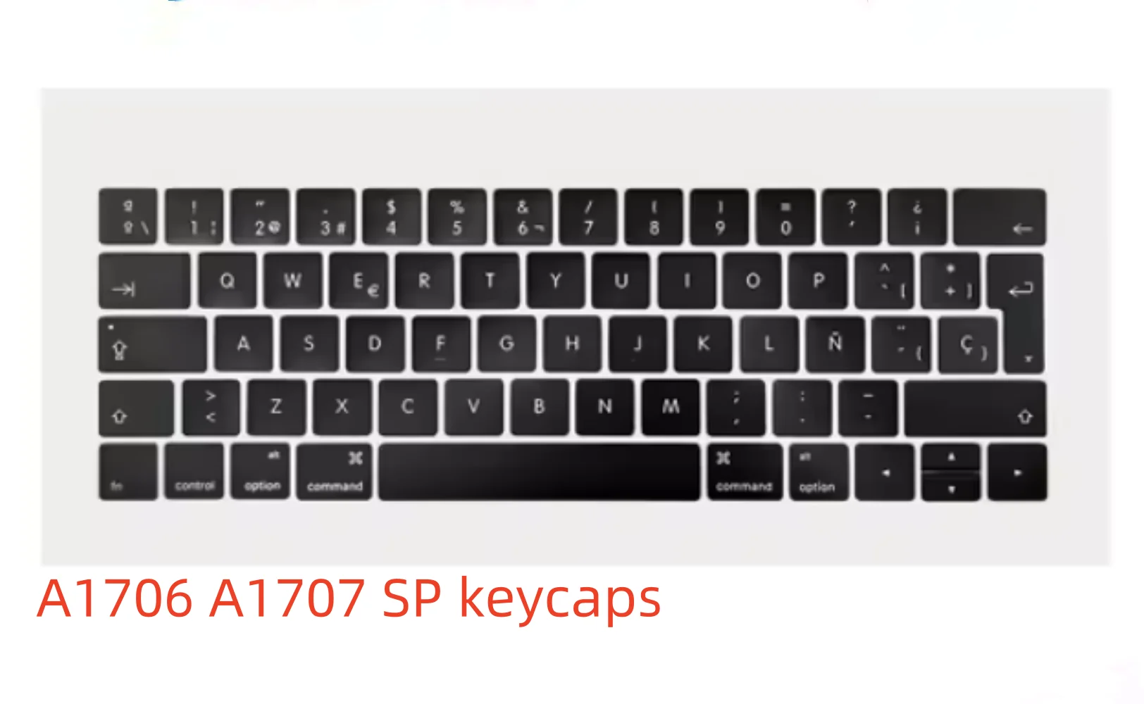 Фото Новая оригинальная крышка клавиатуры A1706 A1707 US UK FR SP IT GR RU для Macbook Pro Retina 13 дюймов, 15 дюймов, крышка клавиш для ноутбука 2016 2017 г. №3