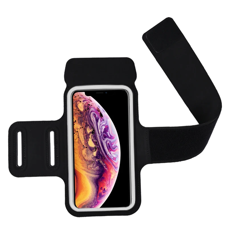 Haissky 5.2" Small Size Running Sport Armbands For iPhone 13 12 Mini SE 2020 SE3 X XS 8 7 6 6s GYM Belt Phone Arm Band Bag Pouch