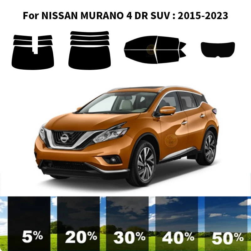 

Precut nanoceramics car UV Window Tint Kit Automotive Window Film For NISSAN MURANO 4 DR SUV 2015-2023