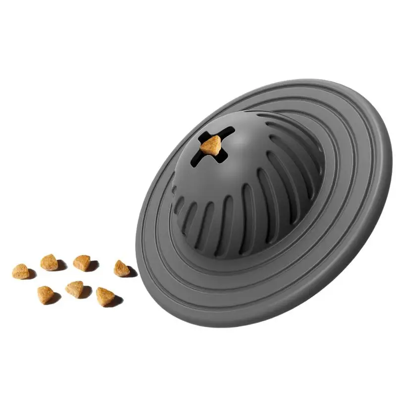 

Игрушка-Кормушка для собак, интерактивный диспенсер для сухой еды, с развивающим диском, для собак, НЛО