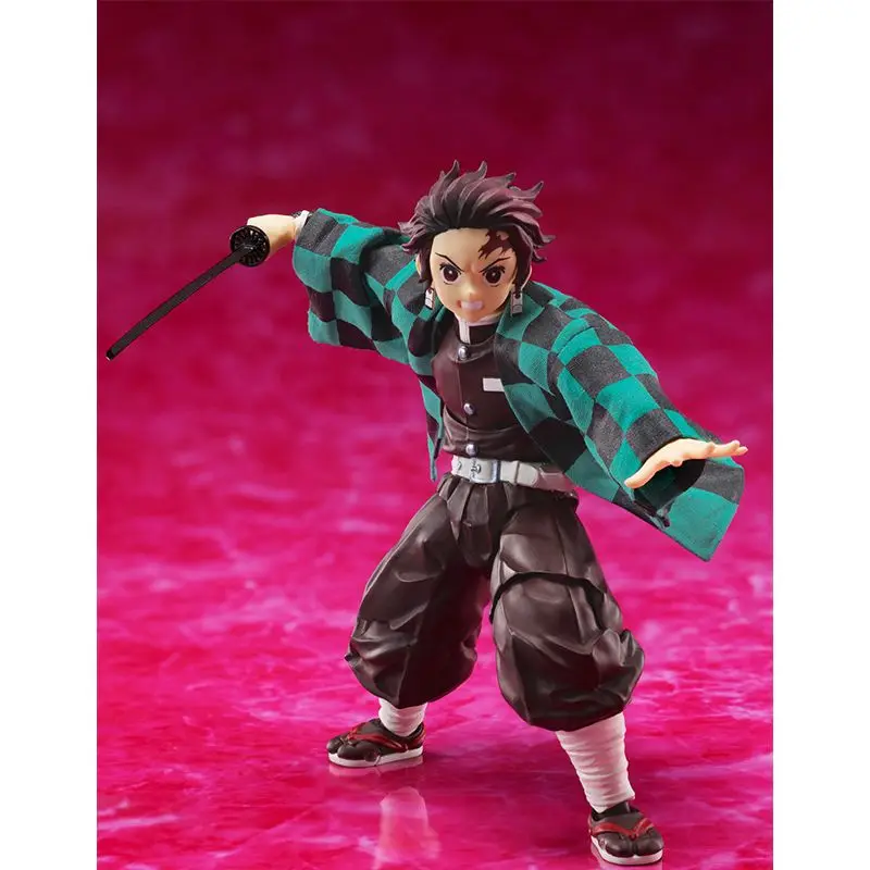 

In Stock Original ANIPLEX Demon Slayer Kamado Tanjirou Collectible Model Anime Figure Action Toys