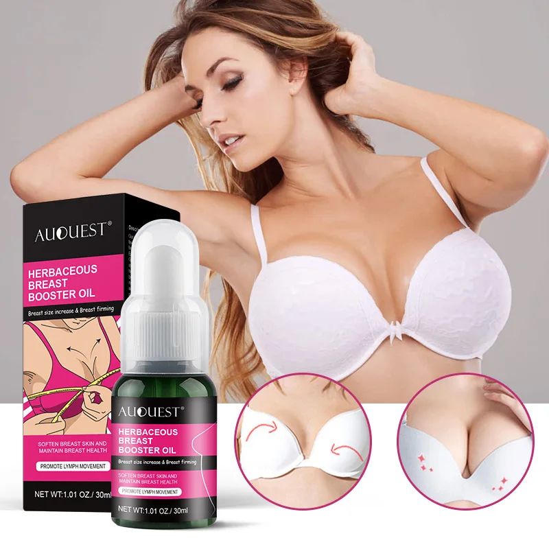 

AuQuest Breast Enhancement Oil Big Beauty Milk Postpartum Sagging Breast Care Plump Cream Breast Massage Essential Oil 30ml