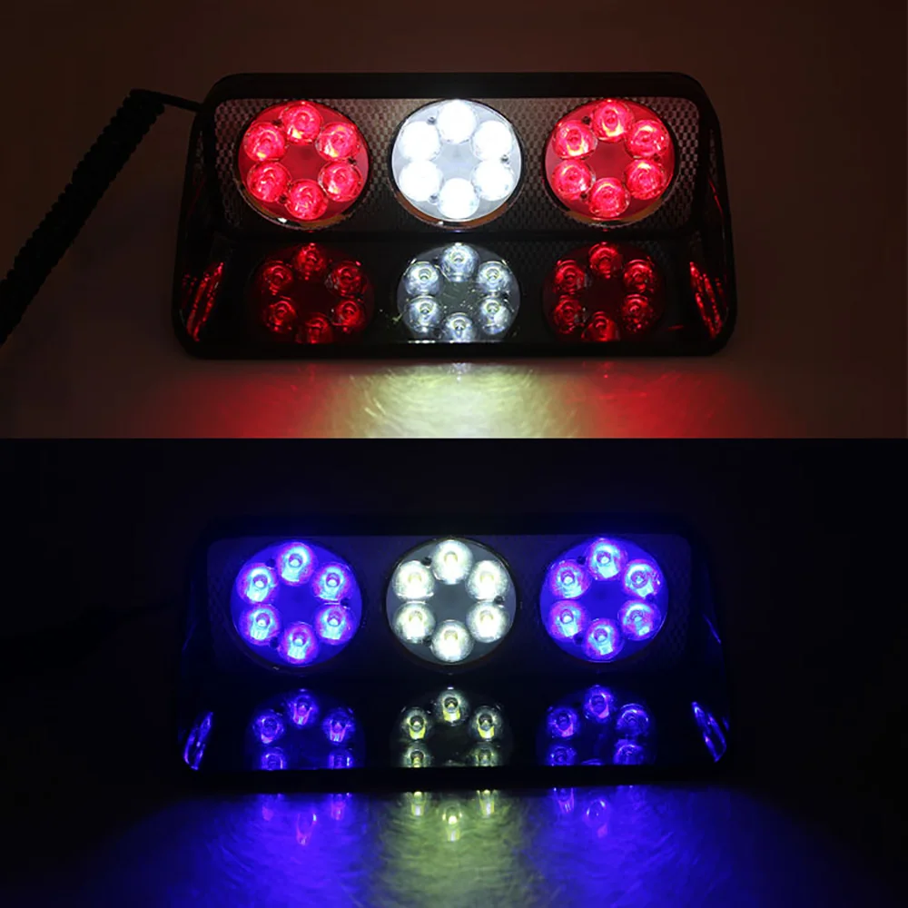 Аварийный светодиодный стробоскоп ANMINGPU полицесветильник огни красные синие