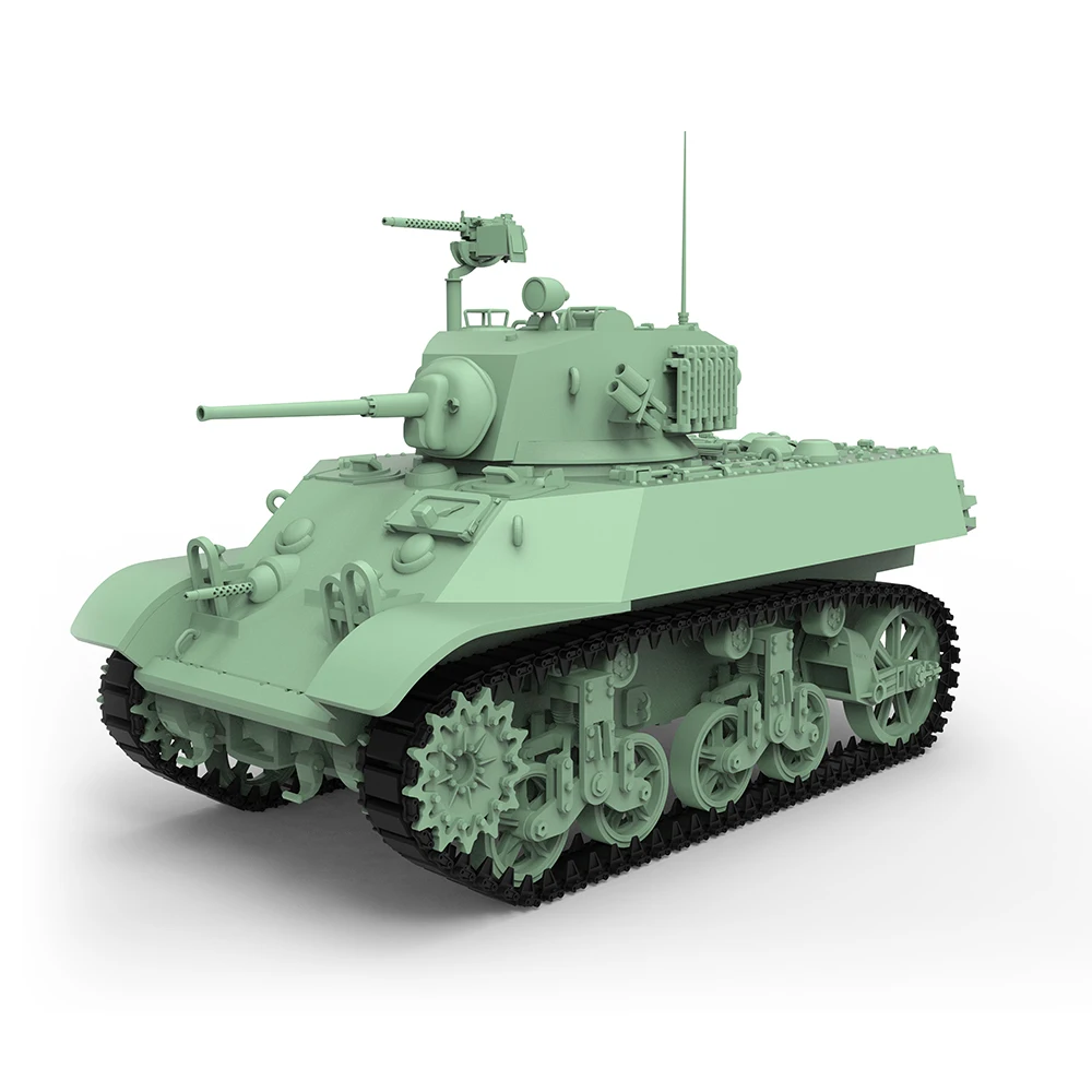 SSMODEL SS76506 1/76 20 мм WarGamingВоенная модель Комплект США M3A3 Stuart Light Tank