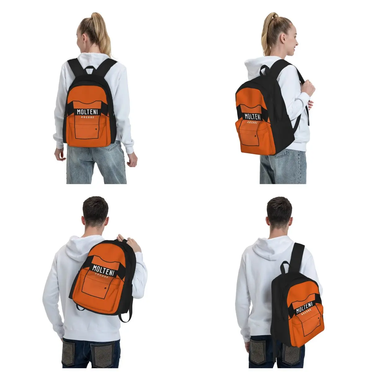 Коллекция ретро трикотажных изделий Molteni Рюкзаки для мальчиков и девочек Сумка