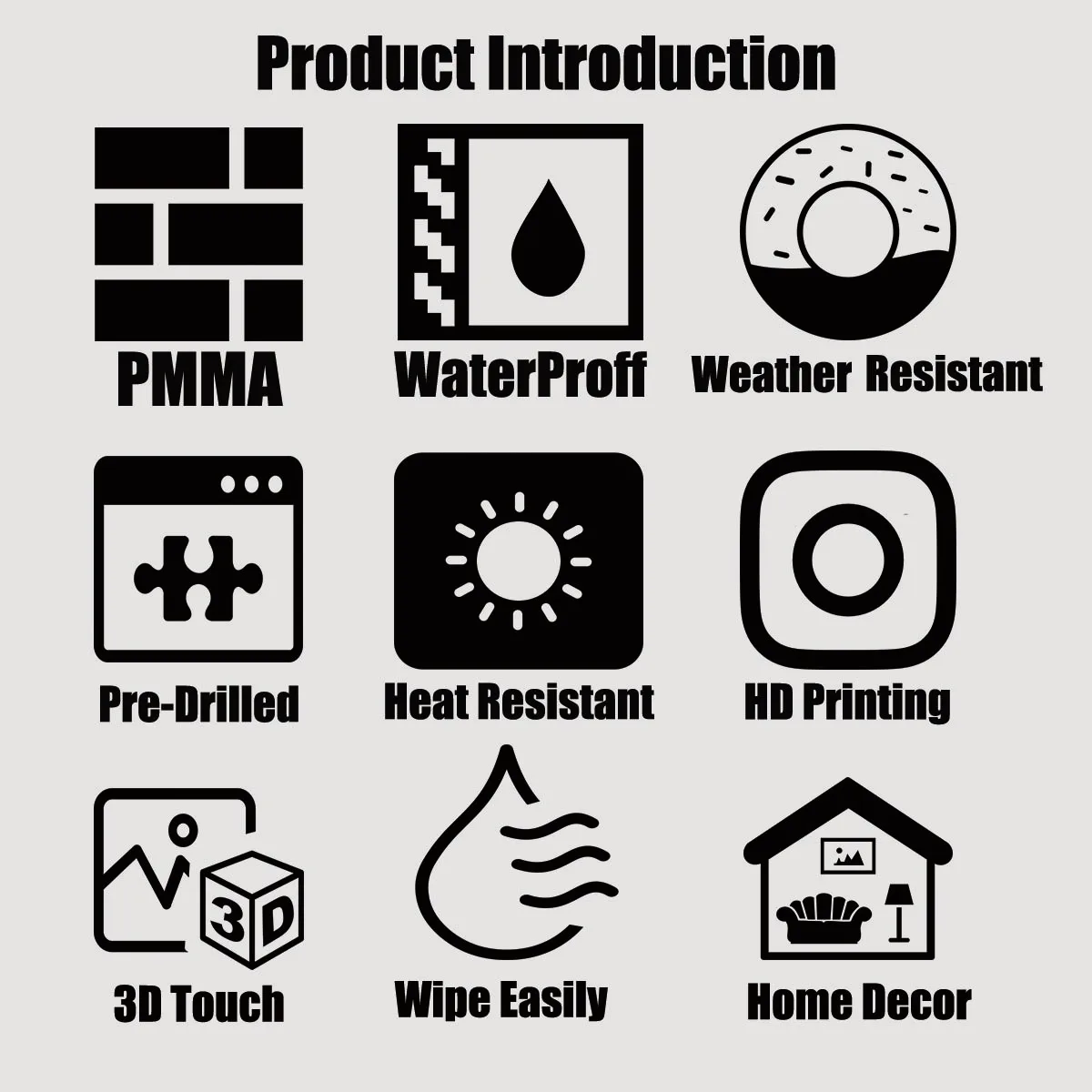 Акриловый морской подвесной декоративный оконный козырек с цепочкой 20 см