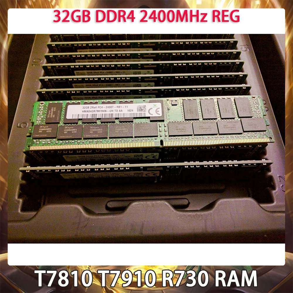 

32 Гб/32 ГБ DDR4 2400 МГц REG для DELL T7810 T7910 R730 Быстрая доставка Высокое качество Новинка