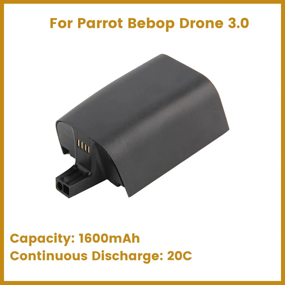 

Аккумулятор Lipo для дрона Parrot Bebop, 11,1 В, 1600 мАч, 20C, 3,0 Вт/ч
