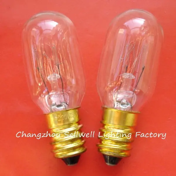 Free Shipping New!miniature Light Lamp 220v 15w E14 T22x59 A631