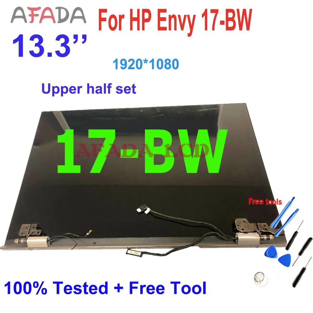 

17.3 inch Laptop Screen L20694-001 For HP ENVY 17 17-BW 17-bw0xxx FHD 1920*1080 Touch Screen LCD Display Full Assembly
