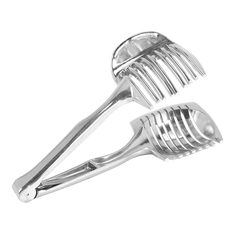 

Multiuse Tomato Slicer,Multi-Functional Slicer,Design For Accurate Cuts Tomatoes Lemon Cutter,Handheld Onion Slicer