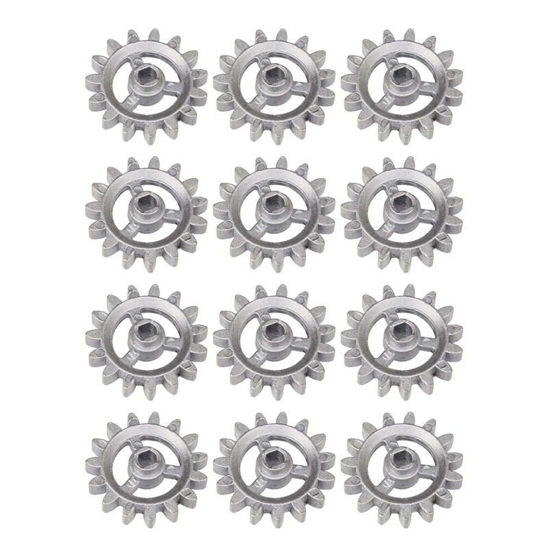 

12PC Automatic Revolving Useful Mini Replacement Heat Resistant Aluminum Barbecue Frame Gear Durable Hardware
