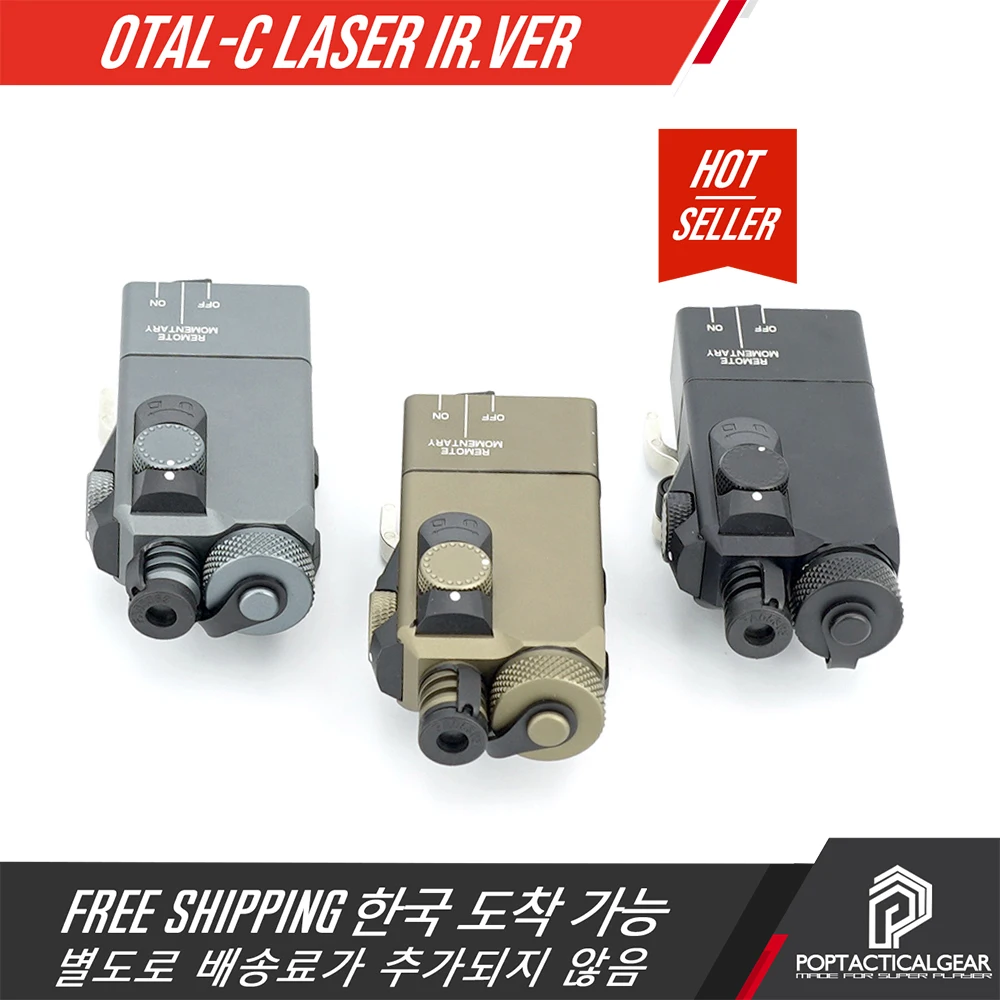 

Sotac Gear OTAL C IR Laser Offset Tactical Aiming Lasers-IR Military Quick Release HT Mount Fits NATO 1913 Picatinny Rail