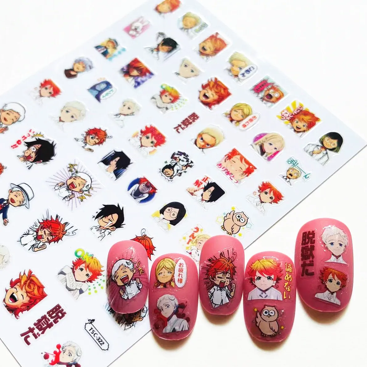 Новинка 3d наклейка для ногтей TSC-322 bad boy декоративный слайдер аксессуары