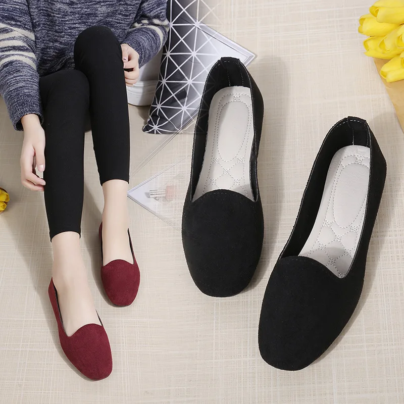 Women's Flats 2023 Women Shoes Candy Color Woman Loafers Spring Autumn Flat Shoes Women Zapatos Mujer Summer Shoes Size 35-43