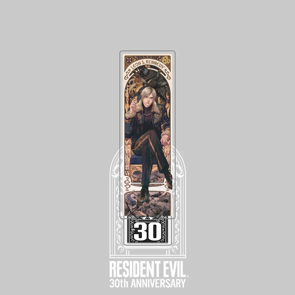 Акриловая подставка к 30-летию Resident Evil, фигурки Леона, Эды, Криса, Джилл, декор для рабочего стола по мотивам игры Survival Horror, брелок (art.: 3920dac8eab9d) - 3920dac8eab9d