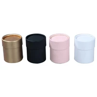 mini round flower bucket paper flower box with lid florist bouquet packaging boxes hug bucket for valentines day wedding party