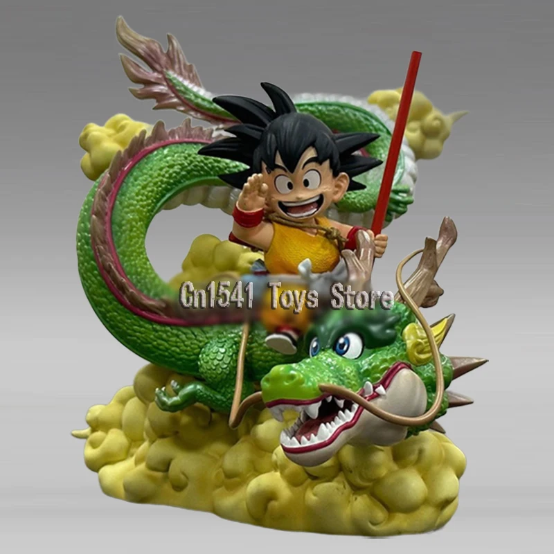 

14cm Anime Goku Shenlong Action Figures Dragon Ball Figure Shenron Dbz Figurine Pvc Collection Model Doll for Children Toys Gift