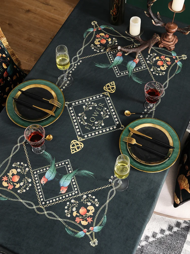 

Скатерть чайная в европейском и американском стиле, роскошная скатерть для стола, Новое поступление