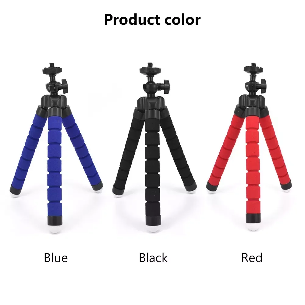 

Tripod Phone Holder Sponge Octopus Phone Stand Smartphone Tripod for Camera Bluetooth-compatib Remote