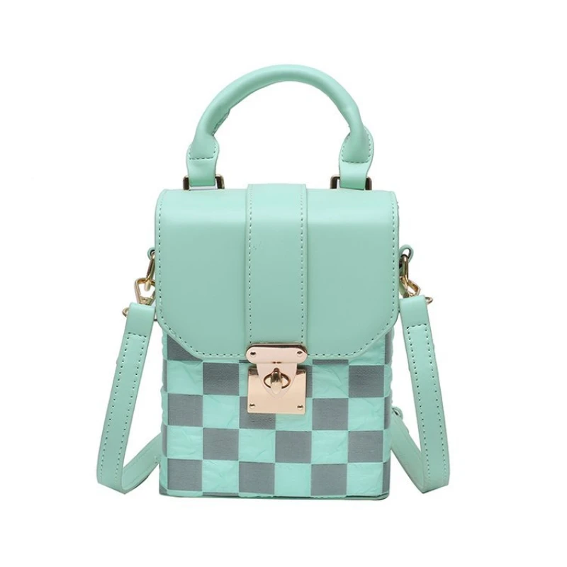 

Новинка 2022, модная женская сумка-мессенджер в Корейском стиле, универсальная маленькая квадратная сумка, трендовая сумка на плечо