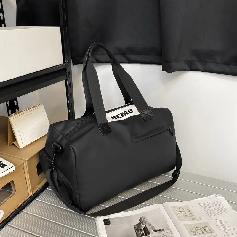 Дорожная сумка через плечо для мужчин и женщин вместительная фитнеса с