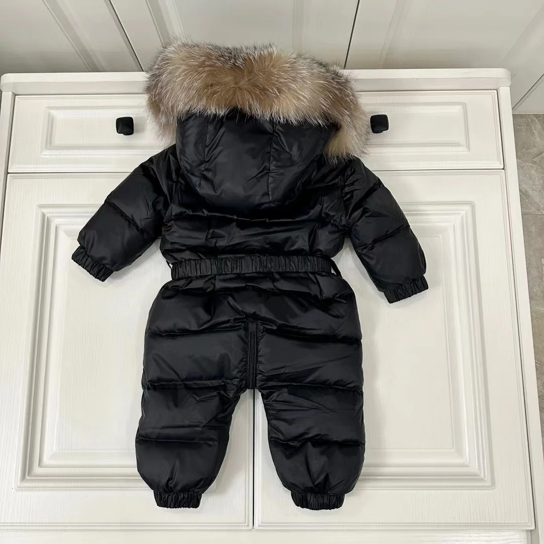 Новинка 2023, Детский Теплый комбинезон на утином пуху