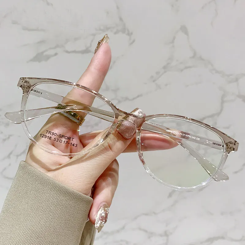 Новинка 12918 очки ZIROSAT TR90 для близорукости без магнита квадратные в стиле ретро по