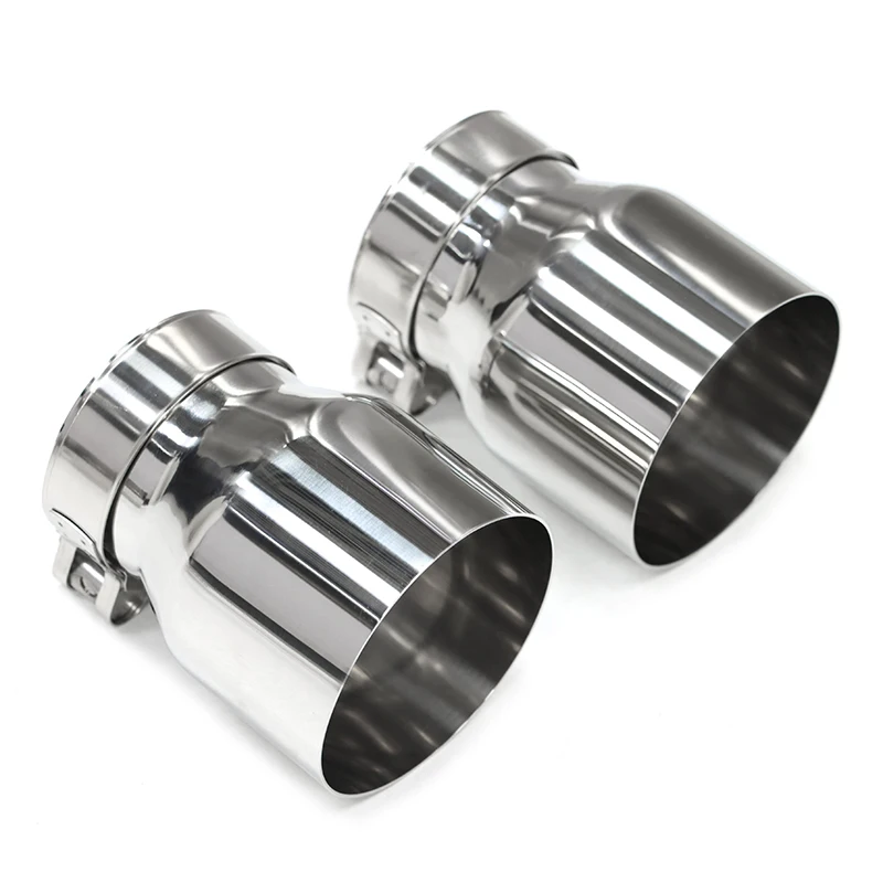 

2 шт./лот насадка на выхлопную трубу для BMW F22 F23 M235i M240i F20 F21 M135i M140i F30 F31 M335i M340i F32 F33 F36 M435i M440i ID60 мм глушитель