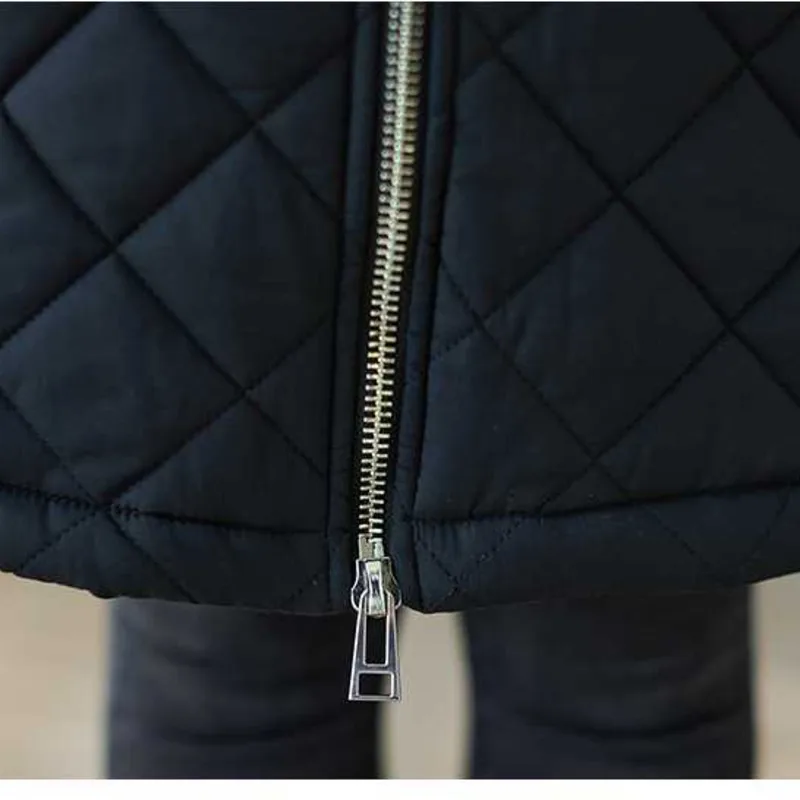 Женское элегантное простое пальто в клетку с бриллиантами повседневное