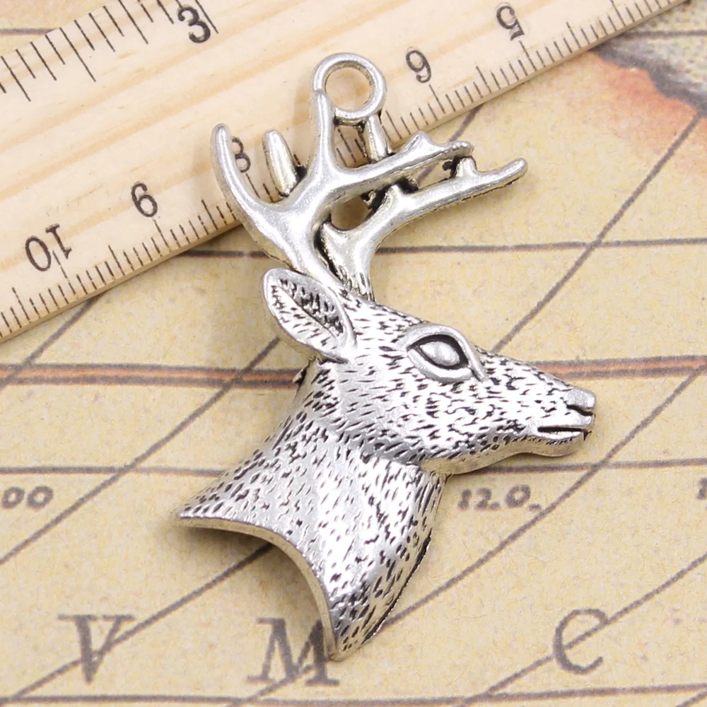 3 шт., подвески в виде оленя