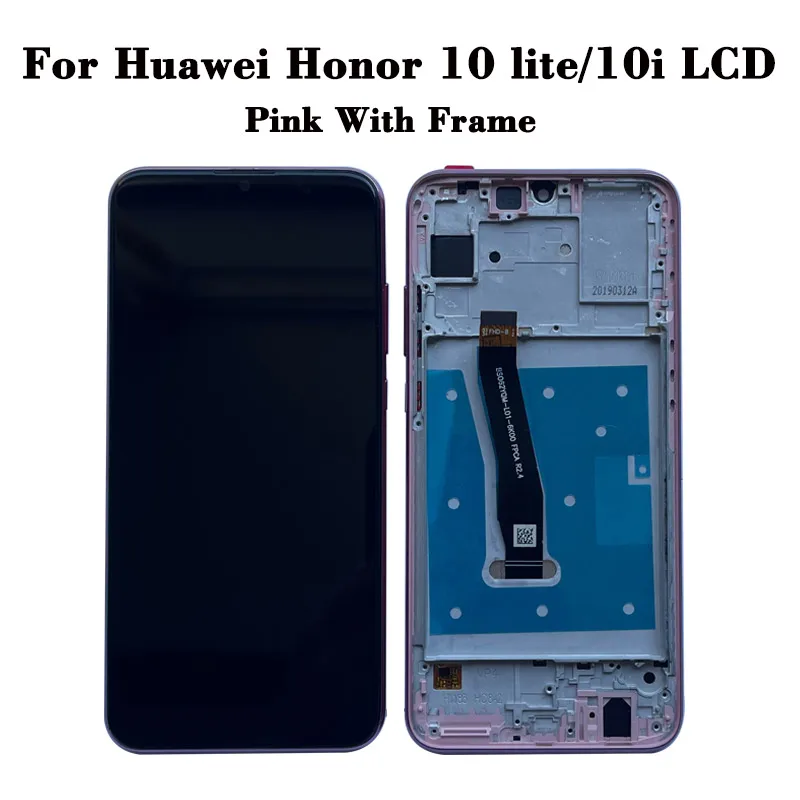 For Huawei Honor 10 lite LCD Display with Touch Screen Digitizer Assembly With Frame For honor 10i HRY-LX1 HRY-LX2