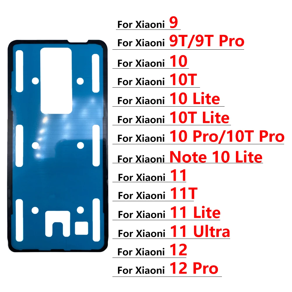 

20 шт., наклейки на заднюю крышку аккумулятора Xiaomi
