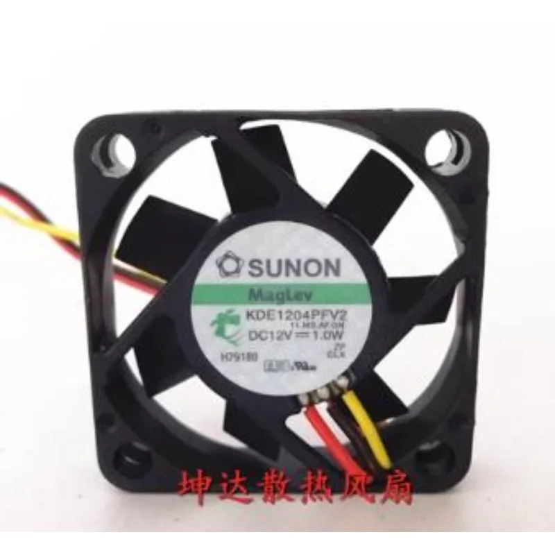 Новый вентилятор охлаждения для SUNON KDE1204PFV2 12 в 1,0 Вт 4010 4 см тихий вентилятор шасси 40*40*10 мм