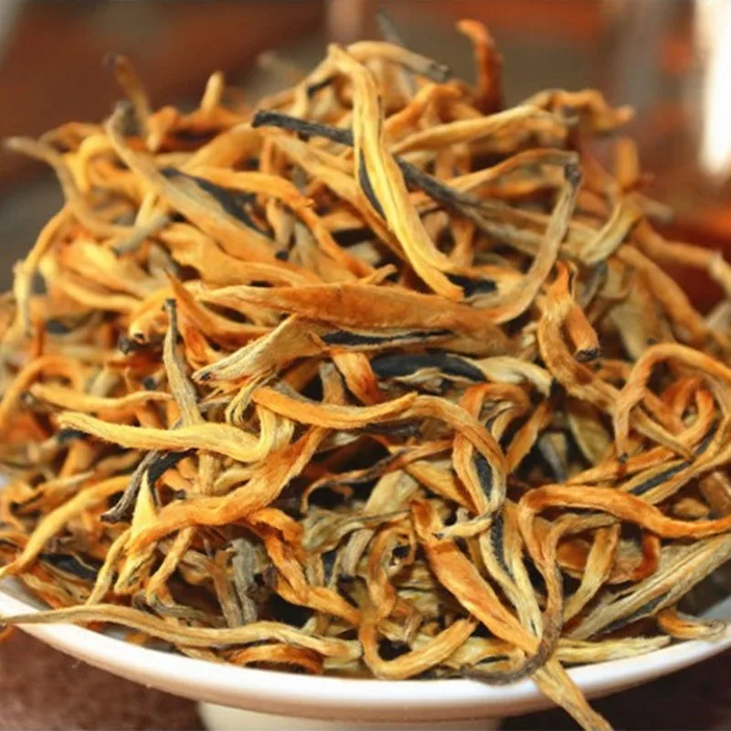 

250g Chinese Yunnan Dian Hong tea Premium Dianhong Black tea Beauty Slimming Diuretic Down Three High tea pot