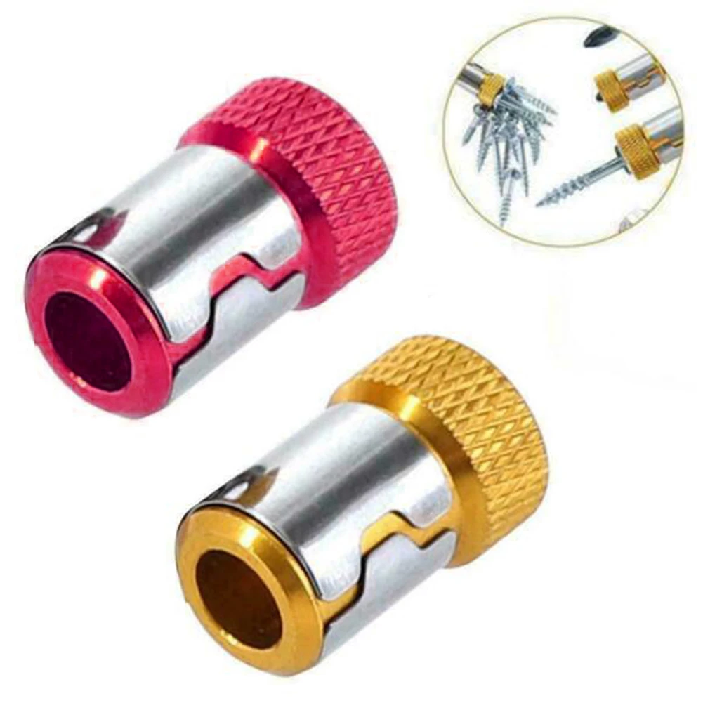 

1PCS Magnetic Ring Metal Screwdriver Head Steel Sleeve Electric Screwdriver Bit Small Size Easy Store High Quality Material