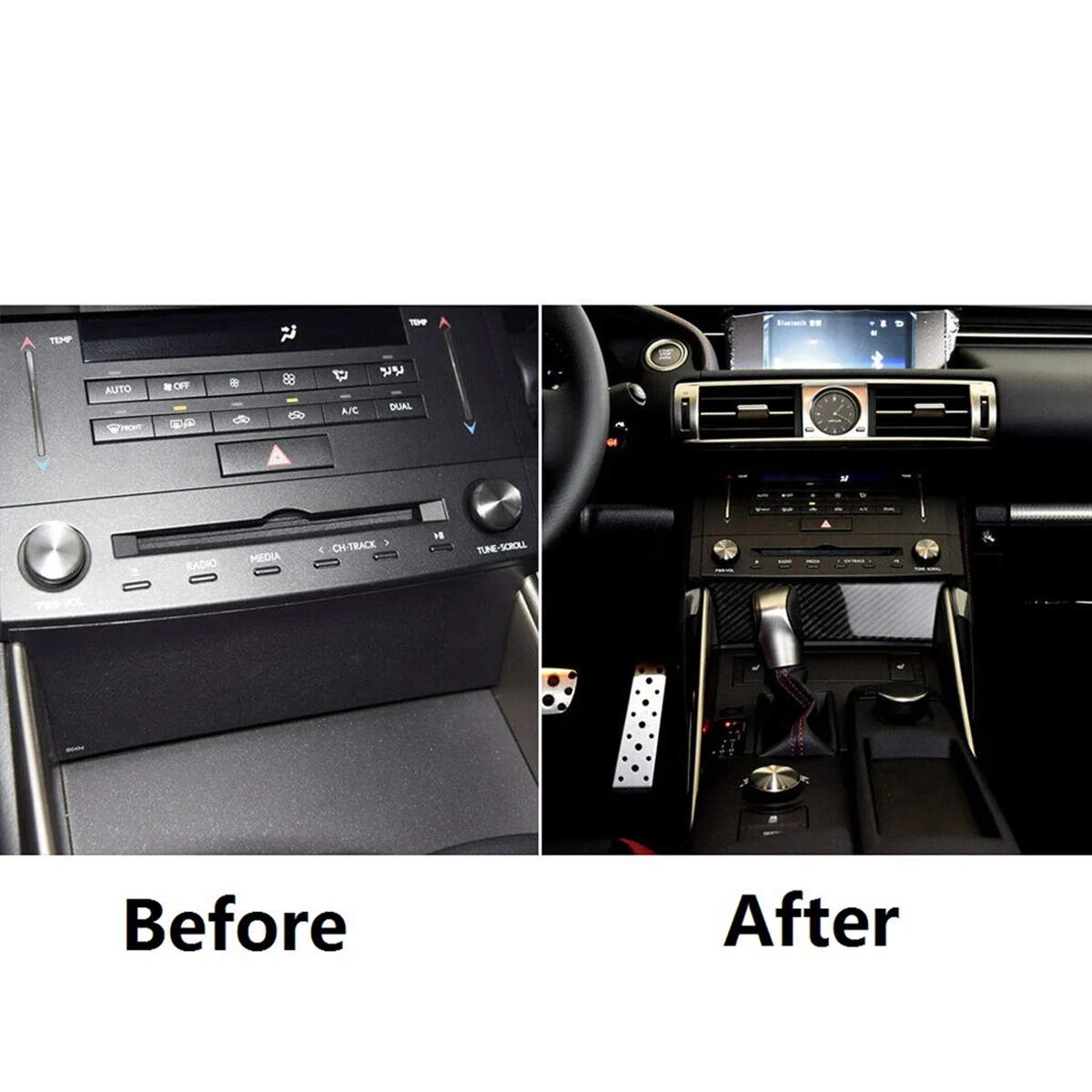 Аксессуары для салона консоли Lexus IS250 IS300 IS350 2014 2015 2016 2017 2018