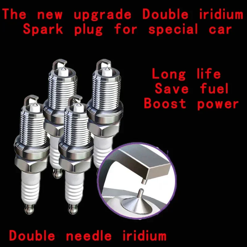 Свеча зажигания Iridium 22401-JD01B 4 шт. подходит для Nissan MICRA ПРИМЕЧАНИЕ QASHQAI SENTRA TIIDA X-TRAIL