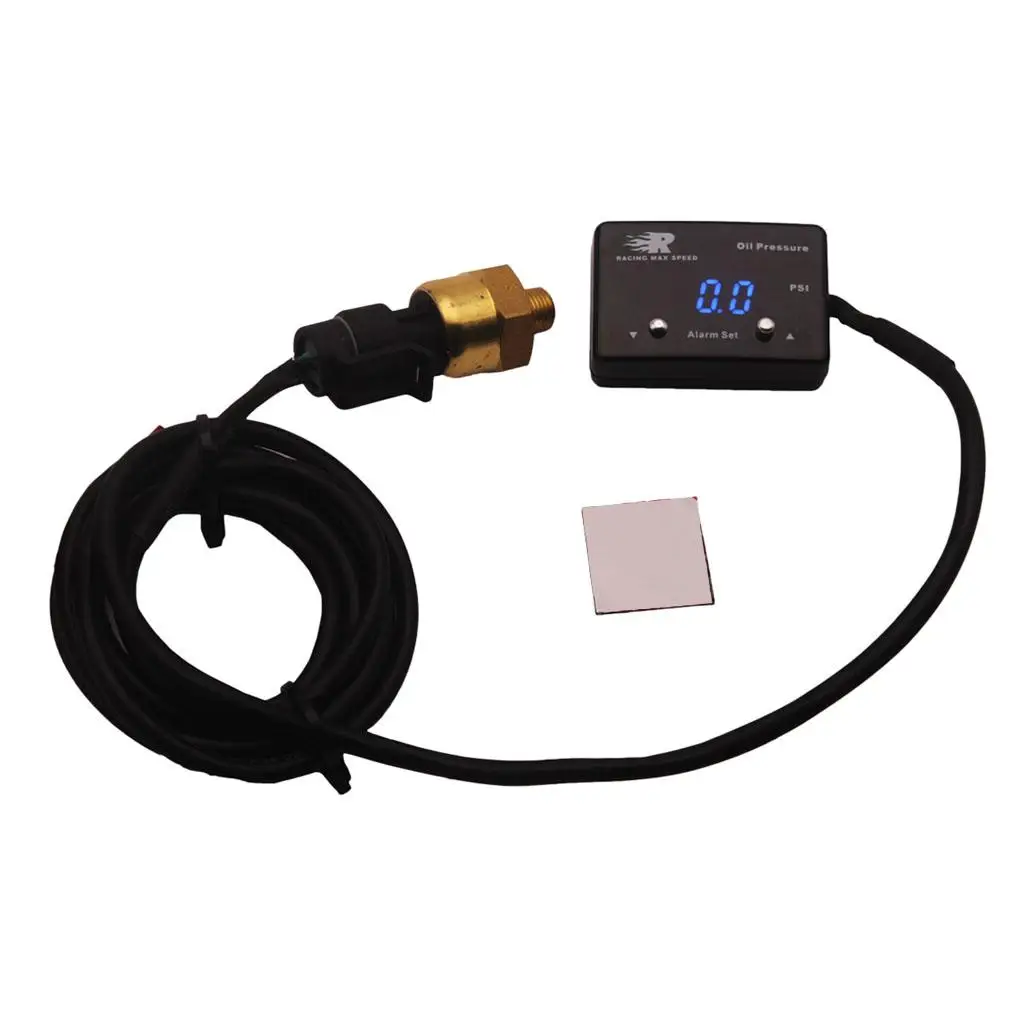 

1/8NPT Sensor Digital OilPressure Blue Display 4WD Petrol